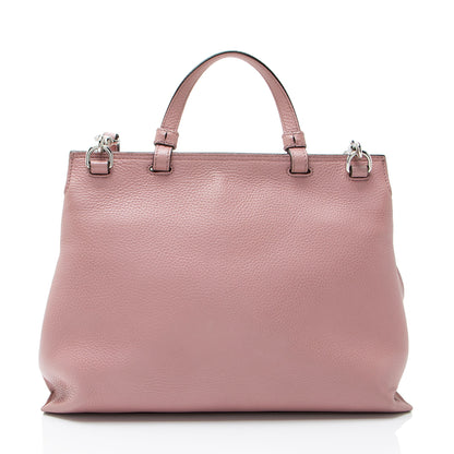 Gucci Leather Bamboo Daily Medium Top Handle