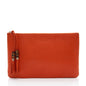 Gucci Leather Bamboo Tassel Zip Clutch (SHF-aWlLLC)