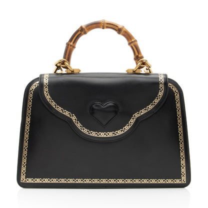 Gucci Leather Bamboo Thiara Medium Satchel