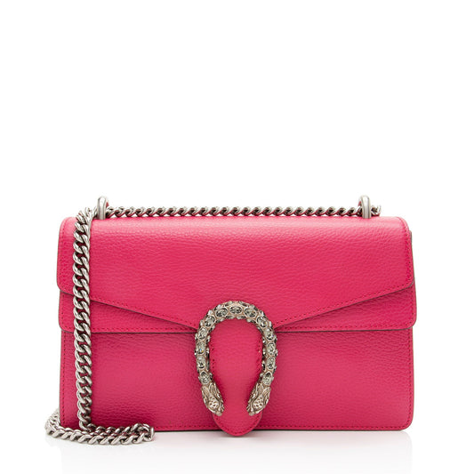 Gucci Leather Crystal Dionysus Medium Shoulder Bag