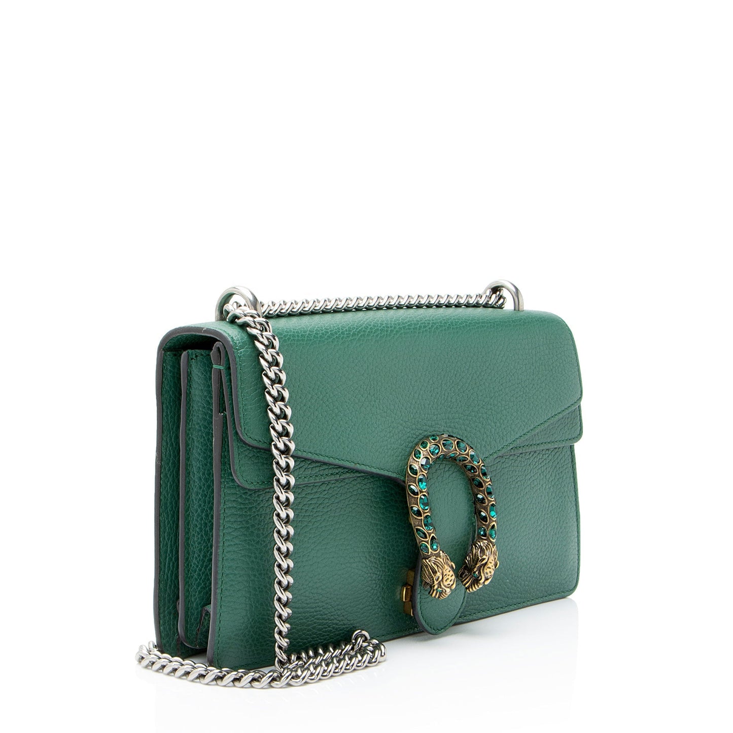 Gucci Leather Crystal Dionysus Medium Shoulder Bag
