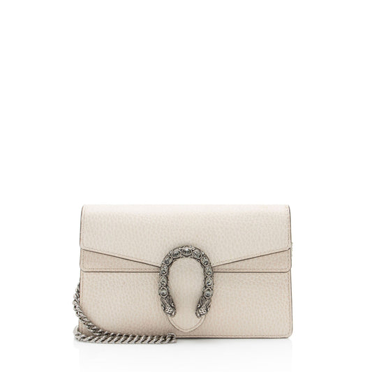 Gucci Leather Crystal Dionysus Mini Shoulder Bag