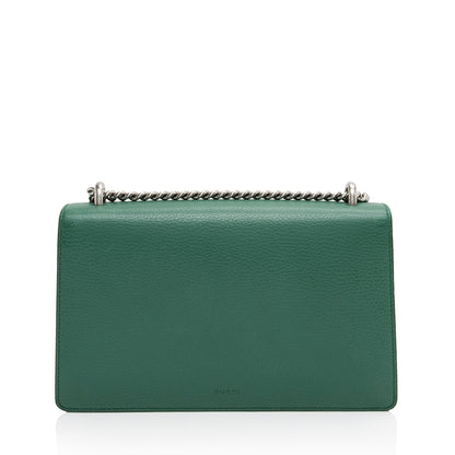 Gucci Leather Crystal Dionysus Small Shoulder Bag (SHF-0jMRJC)