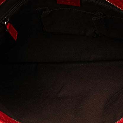 Gucci Leather Diamante Hilary Lux Crossbody