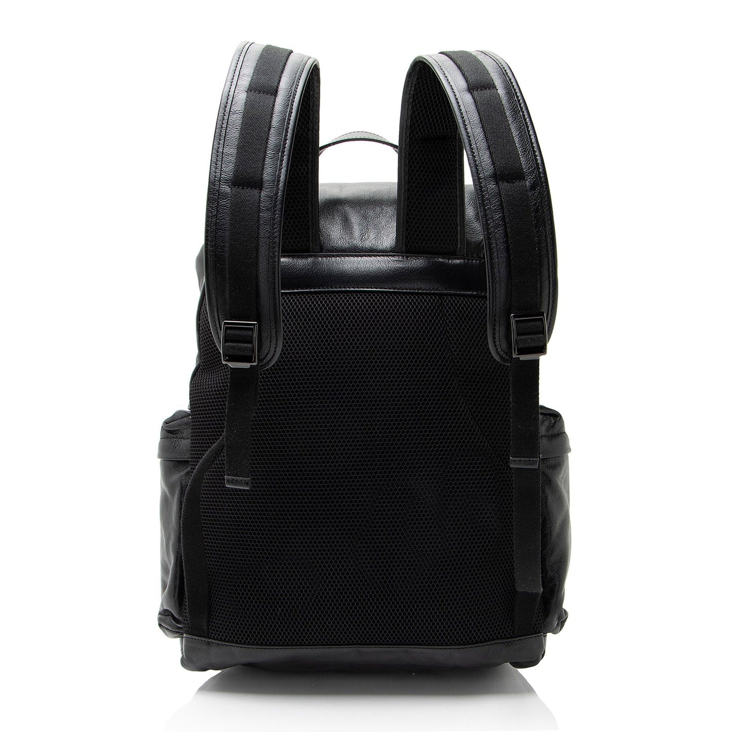 Gucci Leather Double G Backpack