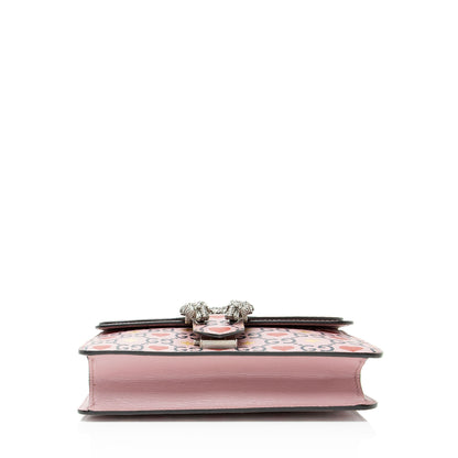 Gucci Limited Edition Leather Crystal Valentines Dionysus Small Shoulder Bag