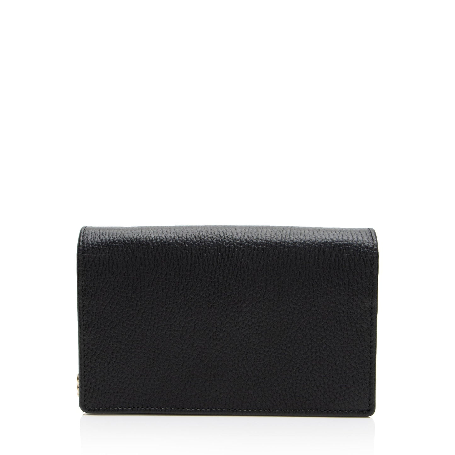 Gucci Leather GG Marmont Mini Chain Bag (SHF-srjOwr)