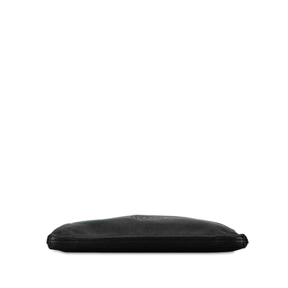 Gucci Leather Gucci Logo Clutch Bag (SHG-0B9RCU)