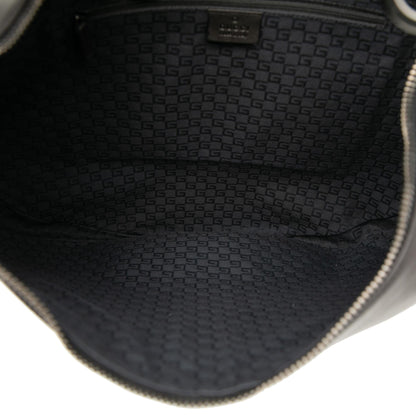 Gucci Leather Half Moon Hobo