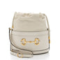 Gucci Leather Horsebit 1955 Drawstring Bucket Bag