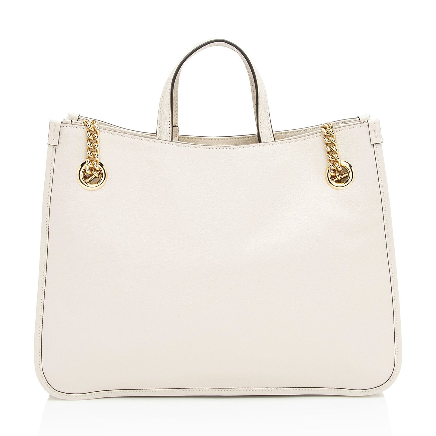 Gucci Leather Horsebit 1955 Medium Tote (SHF-BigRbj)