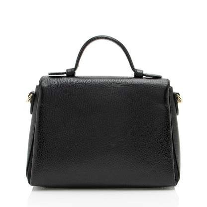 Gucci Leather Interlocking G Small Top Handle (SHF-WY9c47)