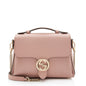 Gucci Leather Interlocking G Small Top Handle (SHF-WEVYEv)