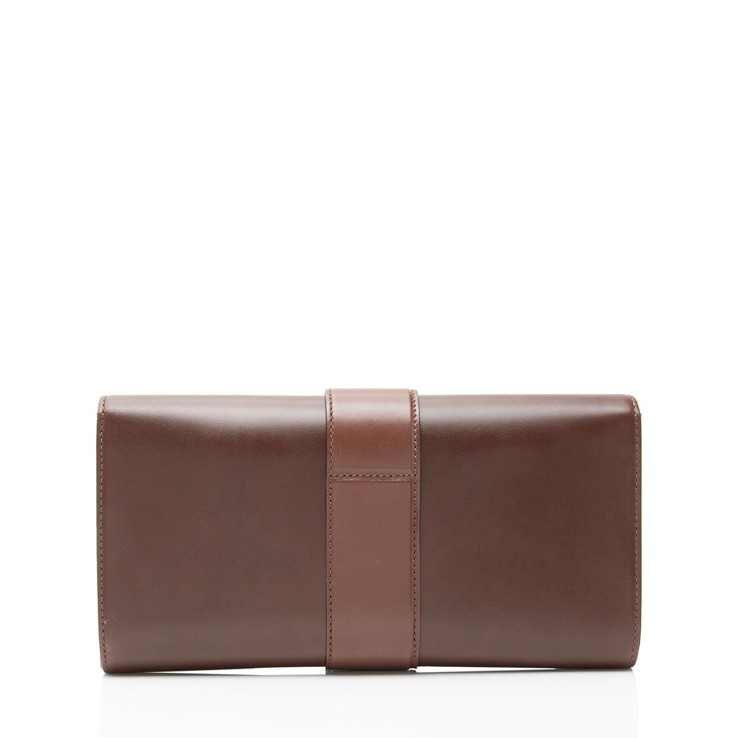 Gucci Leather Buckle Clutch