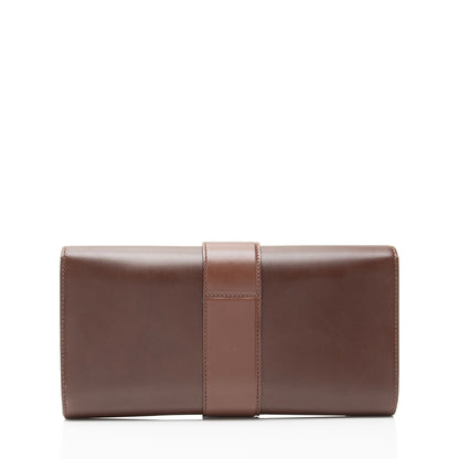Gucci Leather Buckle Clutch