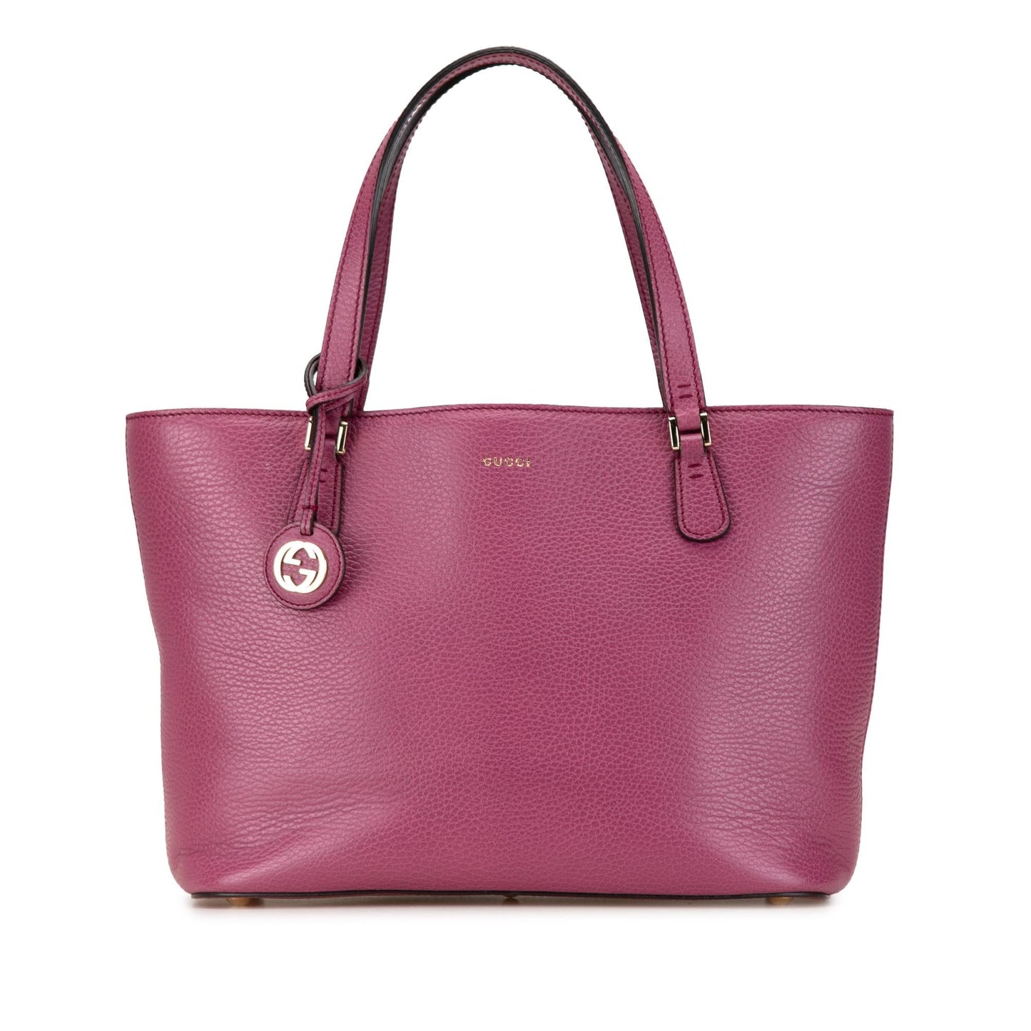 Gucci Leather Dollar Tote (SHG-fF2zug)