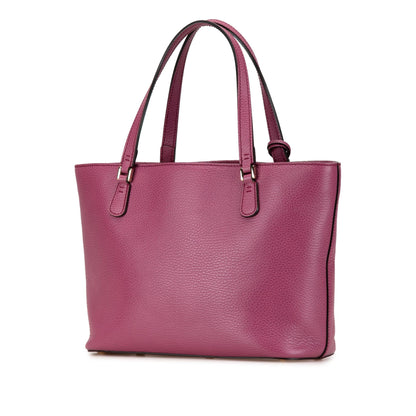 Gucci Leather Dollar Tote (SHG-fF2zug)