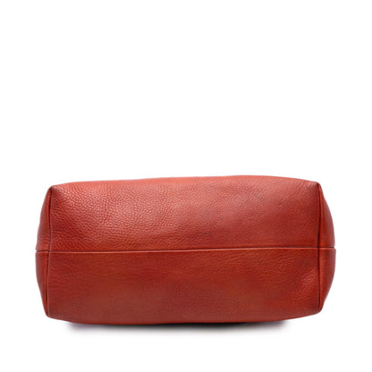 Gucci Leather Laidback Crafty Handbag