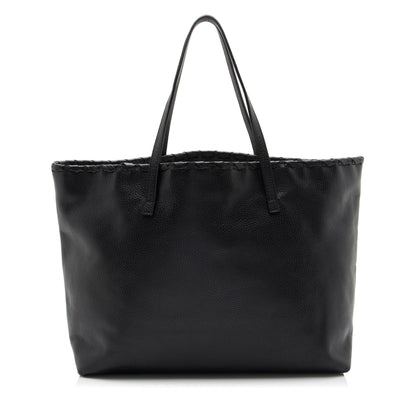Gucci Leather Large Tassel Tote (SHF-Z7HCLB)