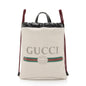 Gucci Leather Logo Drawstring Backpack (SHF-l0fZZC)
