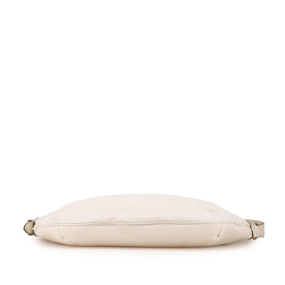 Gucci Leather Logo Half Moon Crossbody