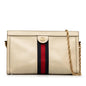 Gucci Leather Ophidia Chain Crossbody