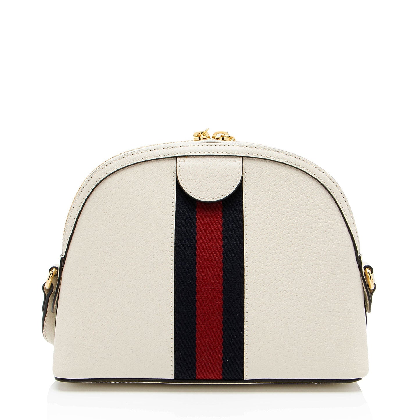 Gucci Leather Ophidia Dome Small Shoulder Bag