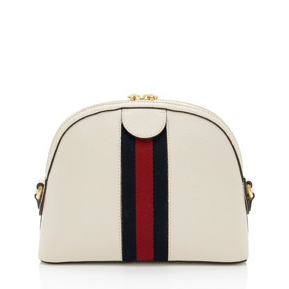 Gucci Leather Ophidia Dome Small Shoulder Bag