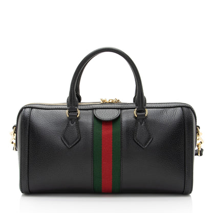 Gucci Leather Ophidia Medium Boston Bag (SHF-Lw6MxR)