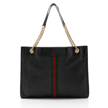 Gucci Leather Rajah Large Tote