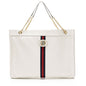 Gucci Leather Rajah Maxi Tote (SHF-rKkXgP)