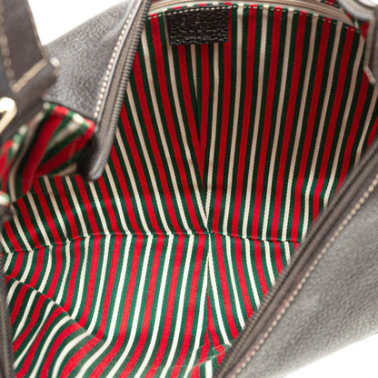 Gucci Leather Reins Hobo Bag