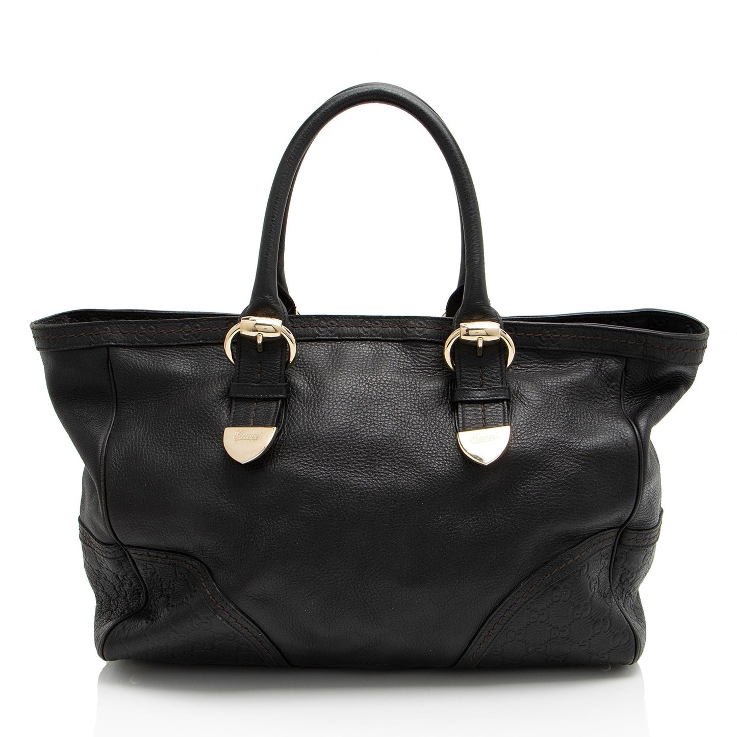 Gucci Leather Signoria Medium Tote