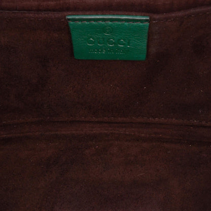 Gucci Leather Snaffle Bit Chain Shoulder Bag