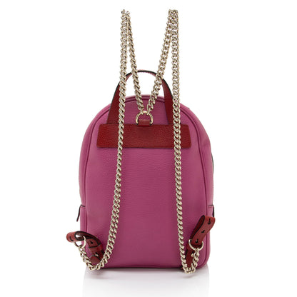 Gucci Leather Soho Chain Backpack (SHF-5uKvn2)