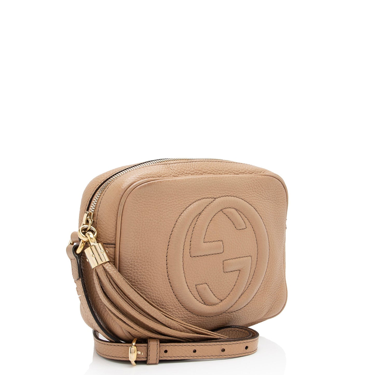 Gucci Leather Soho Disco Bag - FINAL (SHF-lzj3mO)