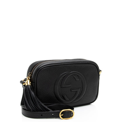 Gucci Leather Soho Disco Mini Bag (SHF-X7jJiu)