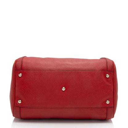 Gucci Leather Soho Medium Boston Bag (SHF-Xicyed)