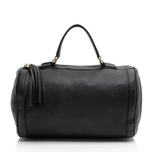Gucci Leather Soho Medium Boston Bag