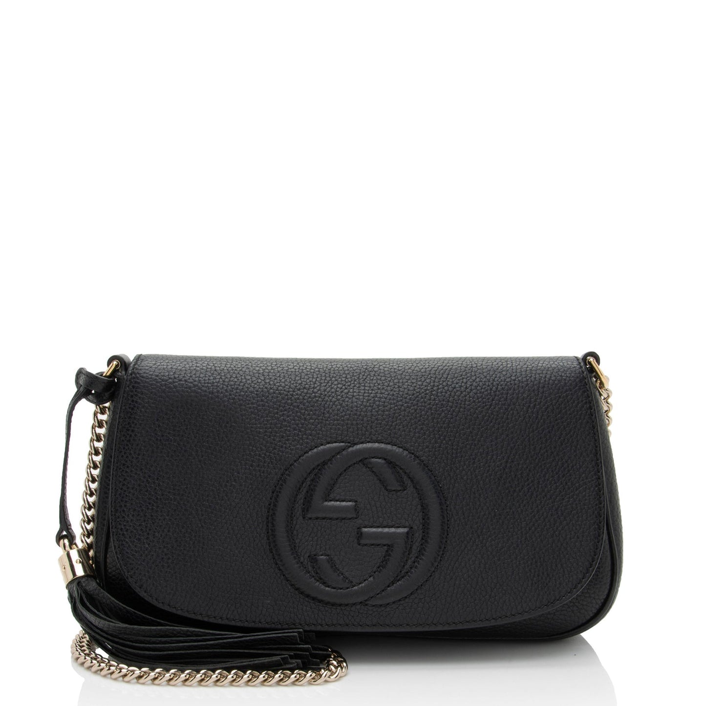 Gucci Leather Soho Medium Flap Bag