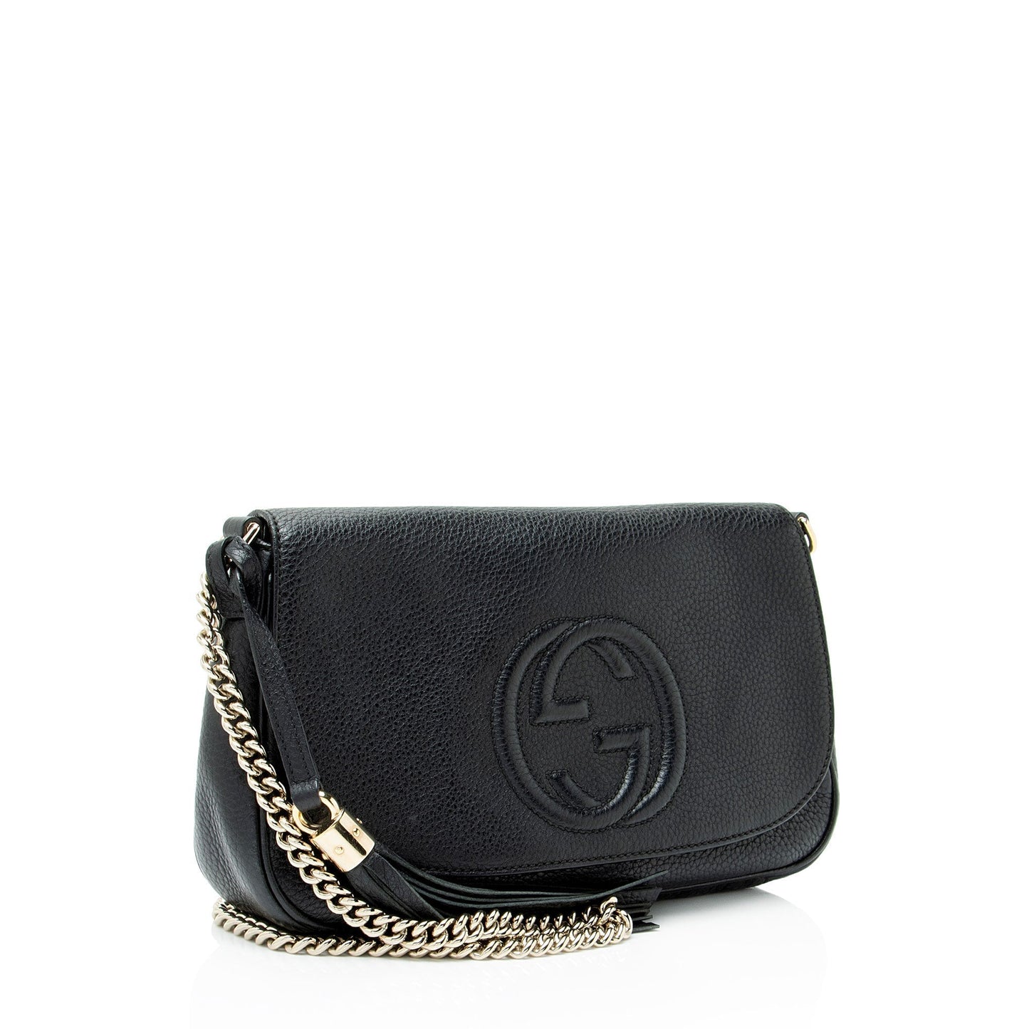 Gucci Leather Soho Medium Flap Bag