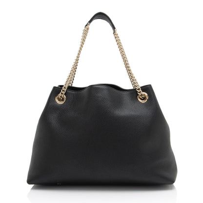 Gucci Leather Soho Medium Shoulder Bag (SHF-KnYFB1)