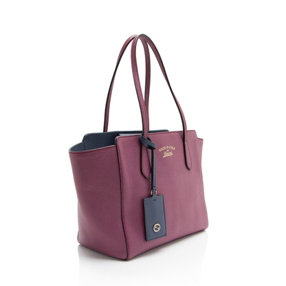 Gucci Leather Swing Small Tote