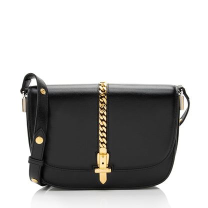Gucci Leather Sylvie 1969 Small Shoulder Bag