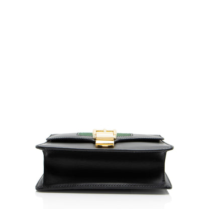Gucci Leather Sylvie Mini Chain Bag (SHF-c7rwM9)