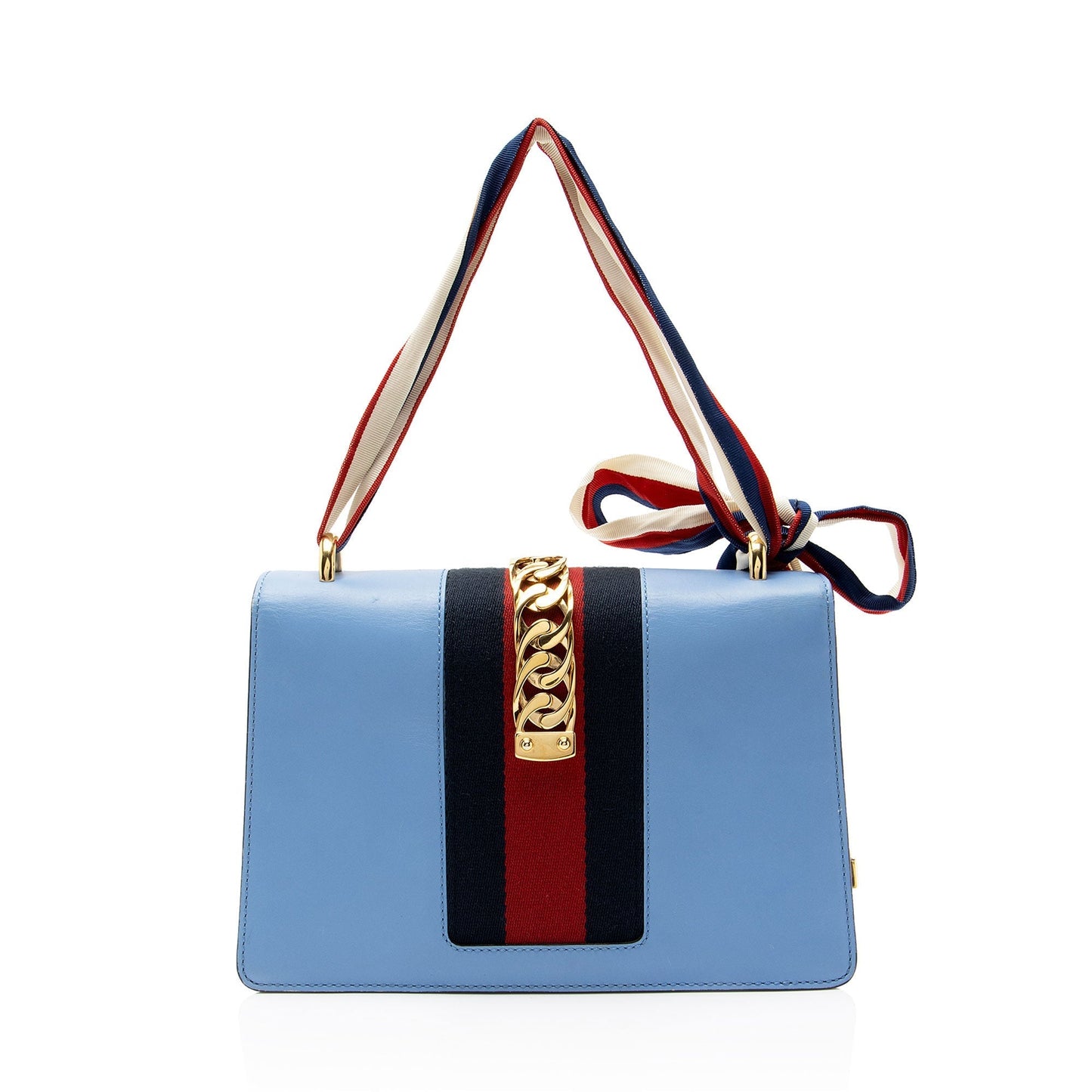 Gucci Leather Sylvie Small Shoulder Bag
