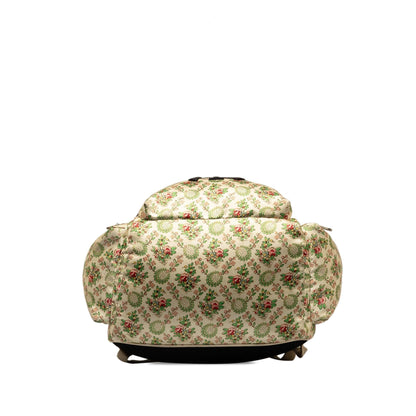 Gucci MLB Floral Satin NY Yankees Patch Backpack (SHG-ykawMM)