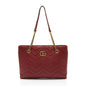 Gucci Matelasse Calfskin GG Marmont Medium Chain Tote