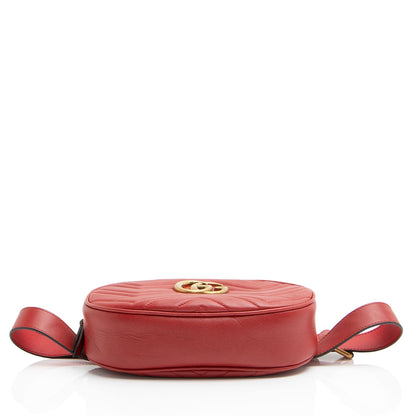 Gucci Matelasse Leather GG Marmont Belt Bag - Size 38 / 95