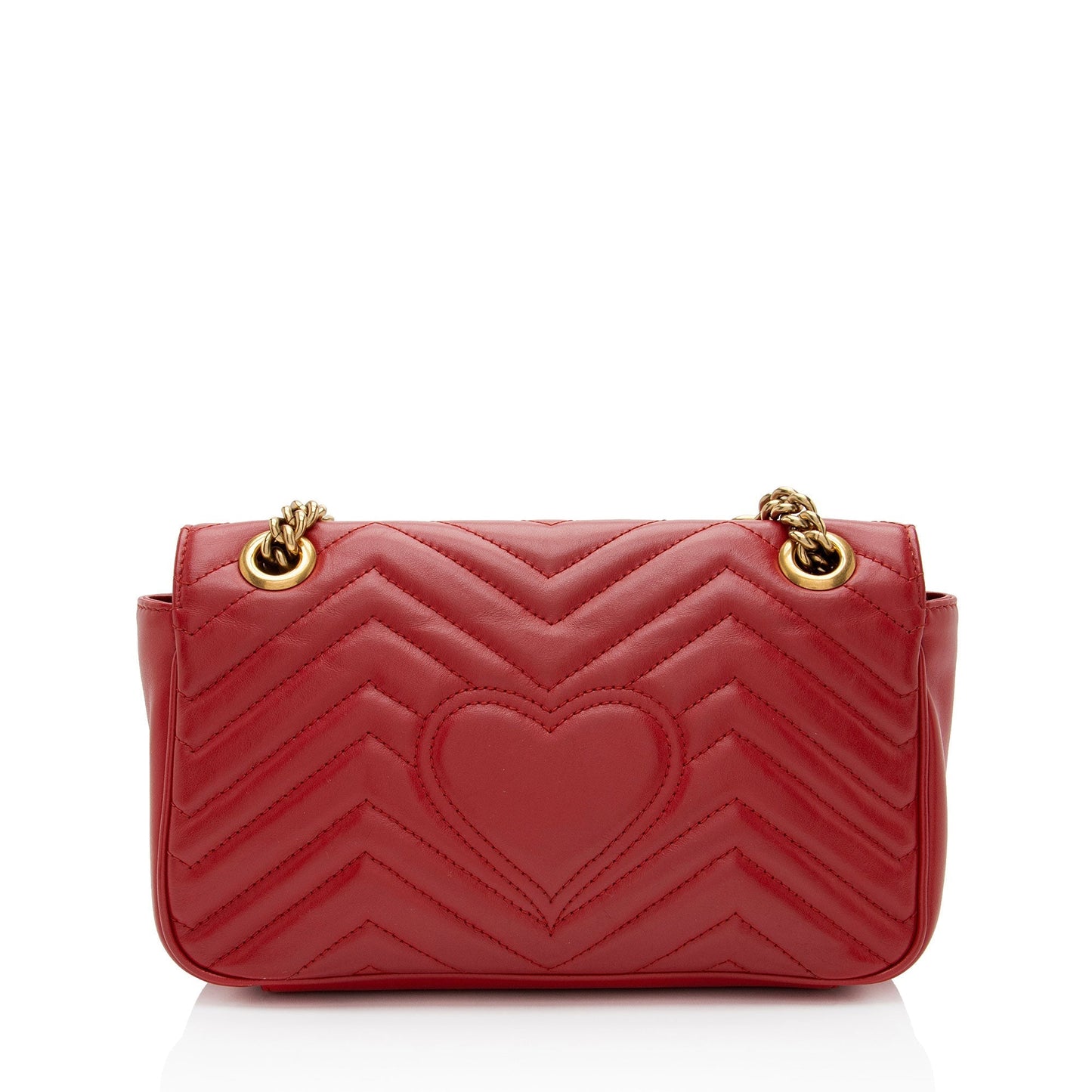 Gucci Matelasse Leather GG Marmont Medium Flap Bag
